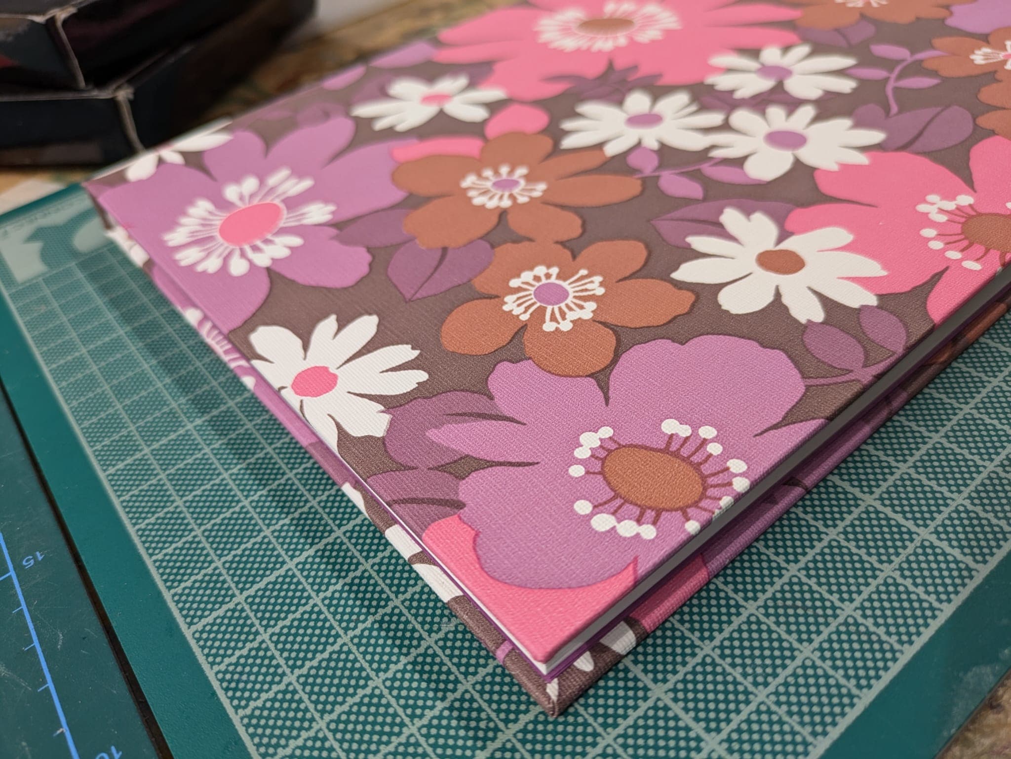 Vinyl hardback sketchbook